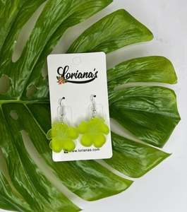 Tautaliga Earrings: IANETA HIBISCUS EARRINGS