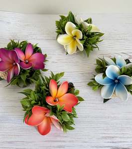 TROPICAL BLOOMS Hairclips