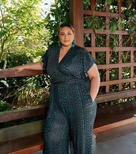 Formal Wear: MALU JUMPSUIT *TEAL*