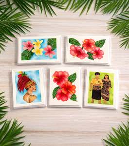 Pre Made Gift Sets: Handprinted Greeting Cards
