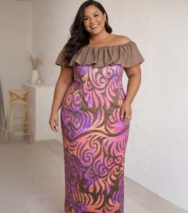 Pacific Island Art Dresses: RAI DRESS
