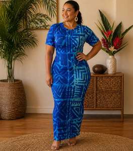 Taupou Dresses: ISLA MOANA DRESS