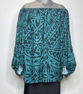 Taupou Tropical Tops: MOANA-LANI Top