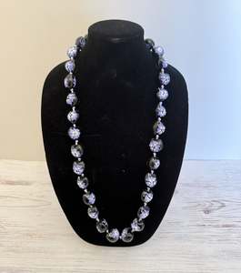 Ula Necklaces: KUIKUI NUT SHELL NECKLACE