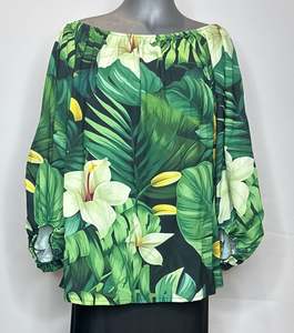 Taupou Tropical Tops: LANUOLA Top