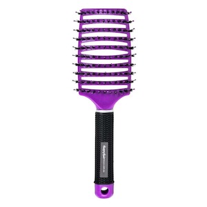 Happy Hair Brush - Purple