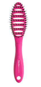 Happy Hair Brush: Happy Hair Brush Mini - Fuscia