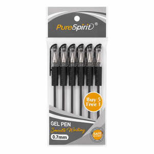 Office & Stationery Supplies: Gel Pen 0.7MM – Smooth Writing Black Pens NZ Stock