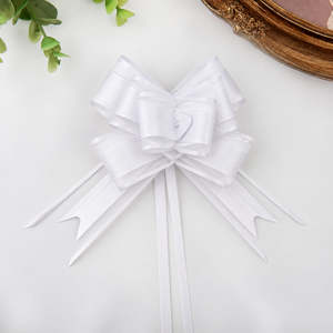 Metallic Pull Bows (10 Pieces, 3 x 47 cm)