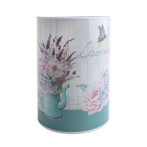 Money Tin: Money Tin Flower (15*21.5CM)