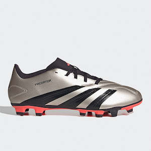 Adidas: ADIDAS PREDATOR CLUB FXG - Platinum Metallic / Aurora Black / Turbo