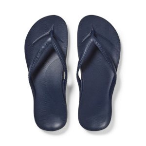 ARCHIES ARCH SUPPORT JANDALS - NAVY