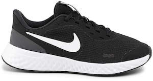 NIKE YOUTH REVOLUTION 5 (GS) - BLACK/WHITE/ANTHRACITE