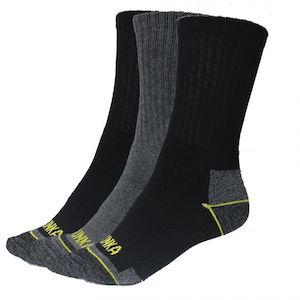 Accessories: MUNKA WORK SOCKS - 3 PACK