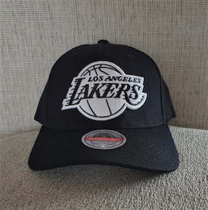 MITCHELL & NESS LAKERS SNAPBACK - BLACK/WHITE