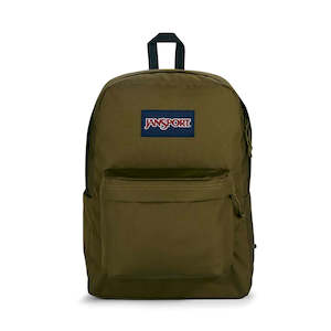 Bags Backpacks: JANSPORT SUPERBREAK PLUS - ARMY GREEN 26L