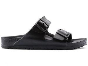 Birkenstock: BIRKENSTOCK NARROW FIT ARIZONA - BLACK