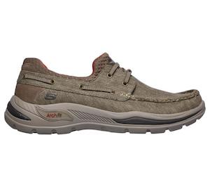 Mens Casual 1: SKECHERS MEN'S ARCH FIT MOTLEY OVEN - TAN