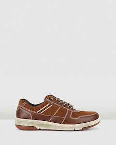Mens Casual 1: HUSH PUPPIES OLIVER - BROWN