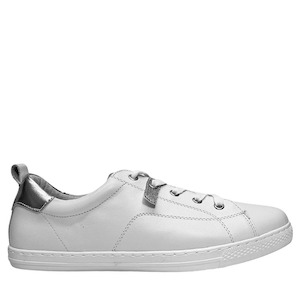 Womens Sneakers: ALFIE & EVIE SAUL - WHITE