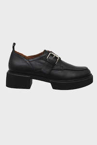 Womens Boots Shoes: ALFIE & EVIE TOFFEE - BLACK