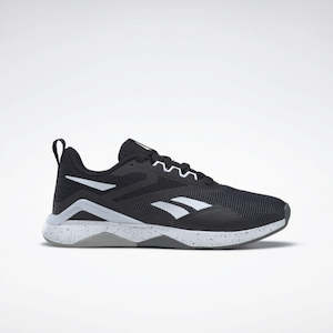 REEBOK WOMENS NANOFLEX TR 2.0 - BLACK/WHITE/GREY