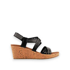 SKECHERS BEVERLEE DELICATE GLOW WEDGE