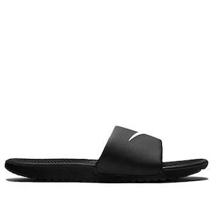 Slides: NIKE KAWA SLIDES - BLACK/WHITE