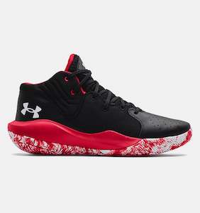 Mens Boots: UNDER ARMOUR UA JET '21 - BLACK/RED