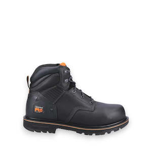 TIMBERLAND PRO BALLAST 6 Inch Steel Toe Leather Work Boots - Black