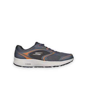 Mens Sneakers: SKECHERS MENS GO RUN CONSISTENT SPECIE - CHARCOAL/ORANGE