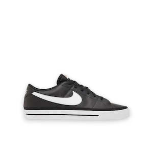 NIKE MENS COURT LEGACY NN - BLACK/WHITE