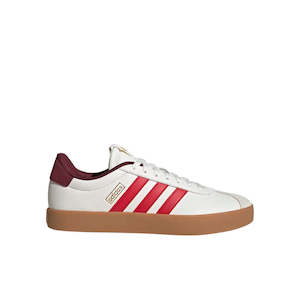 Mens Sneakers: ADIDAS VL COURT 3.0 - Core White / Better Scarlet / Shadow Red