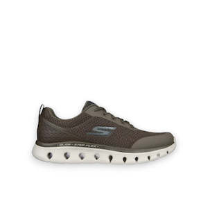 SKECHERS MENS GO WALK GLIDE-STEP FLEX RYDER - TAUPE