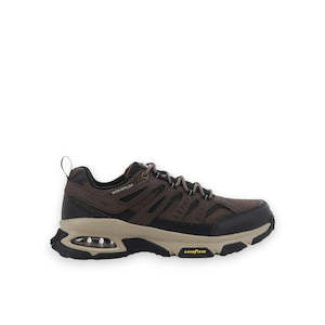 Mens Casual: SKECHERS MENS SKECH-AIR ENVOY - BROWN/BLACK