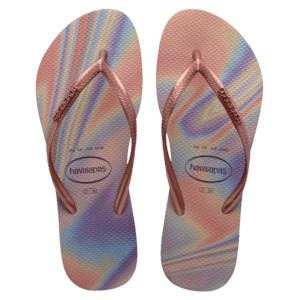 HAVAIANAS SLIM IRIDESCENT - BALLET ROSE