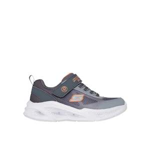 SKECHERS KIDS S LIGHTS KRENDOX - CHARCOAL GREY