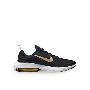 Youth: NIKE YOUTH AIR ZOOM ARCADIA 2 - Black/Wolf Grey/White/Metallic Gold