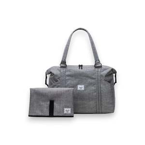 Accessories: HERSCHEL STRAND DUFFLE SPROUT - RAVEN CROSSHATCH