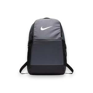 Accessories: NIKE BRASILIA TRAINING BACKPACK - GREY/BLACK
