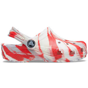 Gifting: CROCS INFANT CLASSIC CLOG - WHITE/FLAME