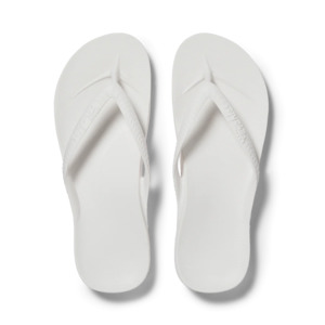 ARCHIES ARCH SUPPORT JANDALS - WHITE