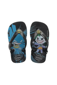 HAVAIANAS INFANT HEROES BATMAN - BLACK