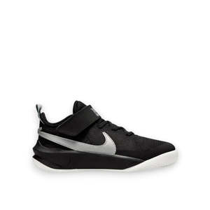 Kids: NIKE KIDS TEAM HUSTLE 10 - BLACK/METALLIC SILVER VOLT