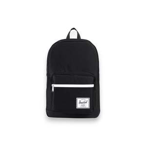 Bags Backpacks: HERSCHEL POP QUIZ BACKPACK - BLACK/WHITE