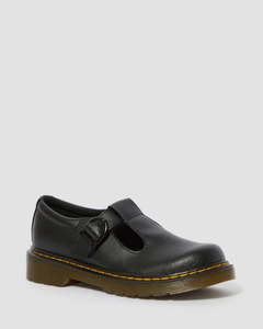 DR MARTENS KIDS POLLEY - BLACK
