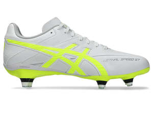 ASICS LETHAL SPEED ST 3 - WHITE/SAFETY YELLOW