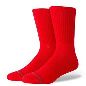 STANCE ICON SOCKS - RED