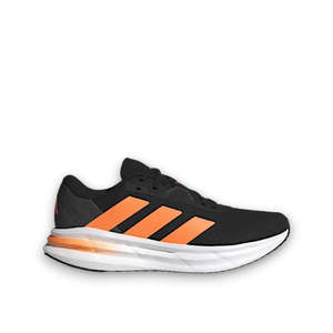 Mens Sneakers: ADIDAS GALAXY 7 - Core Black / Lucid Orange / Lucid Red