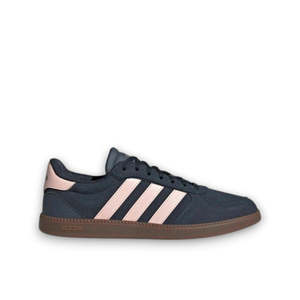 Womens Sneakers: ADIDAS WOMENS BREAKNET SLEEK - Aurora Ink / Blush Pink / Cloud White